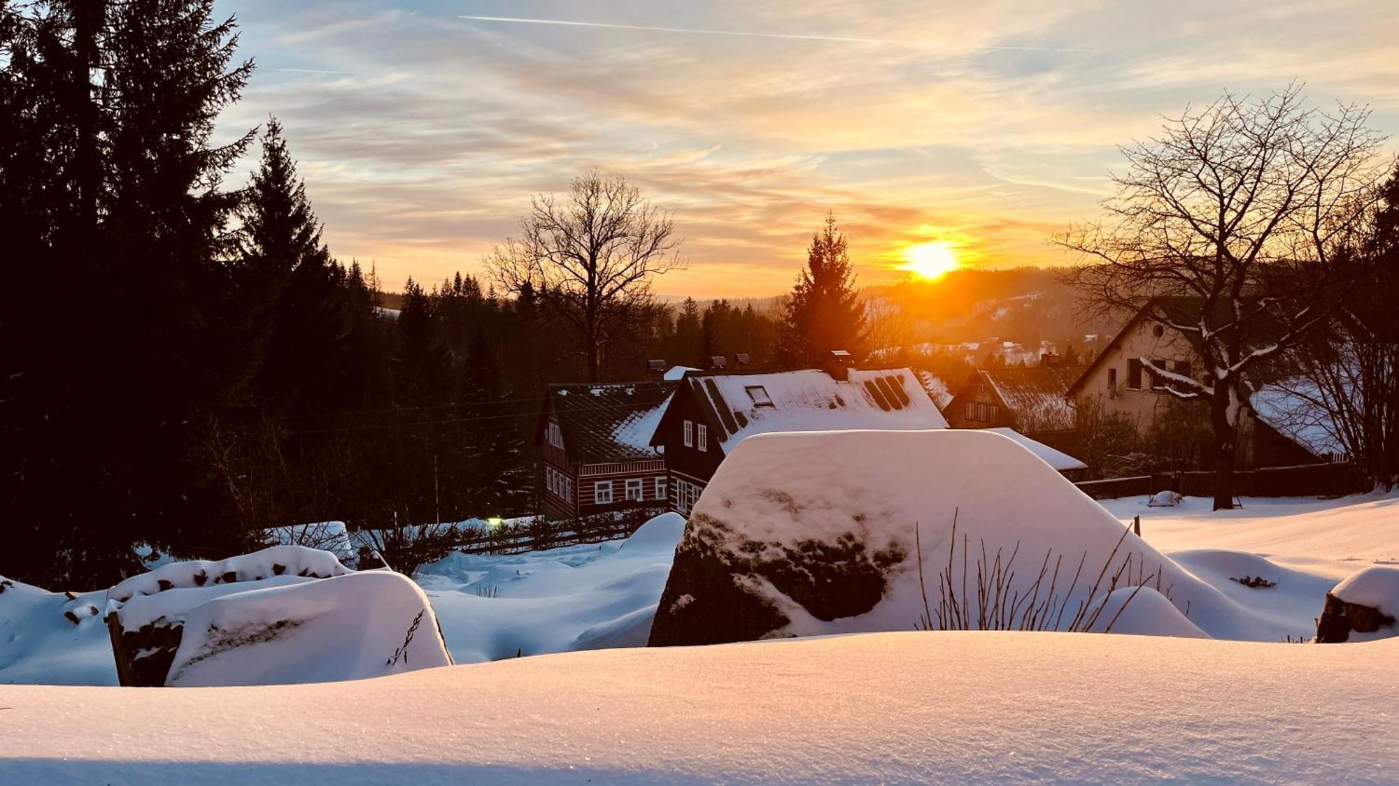 Chata Zulova Stran Janov nad Nisou Exteriör bild